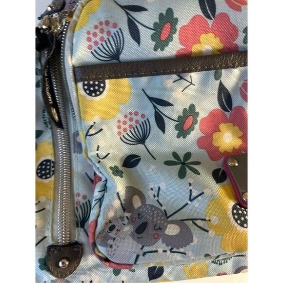 Lily bloom shoulder bag Blue Koala gray green rn#108833 - Picture 3 of 13